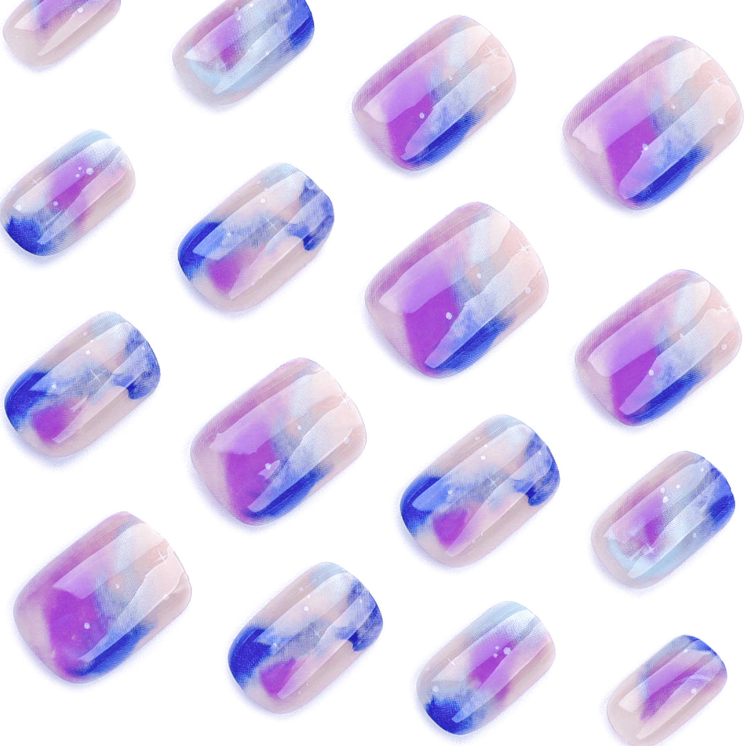 Glamorous Nail Art with Elegant Gradient Kalsten
