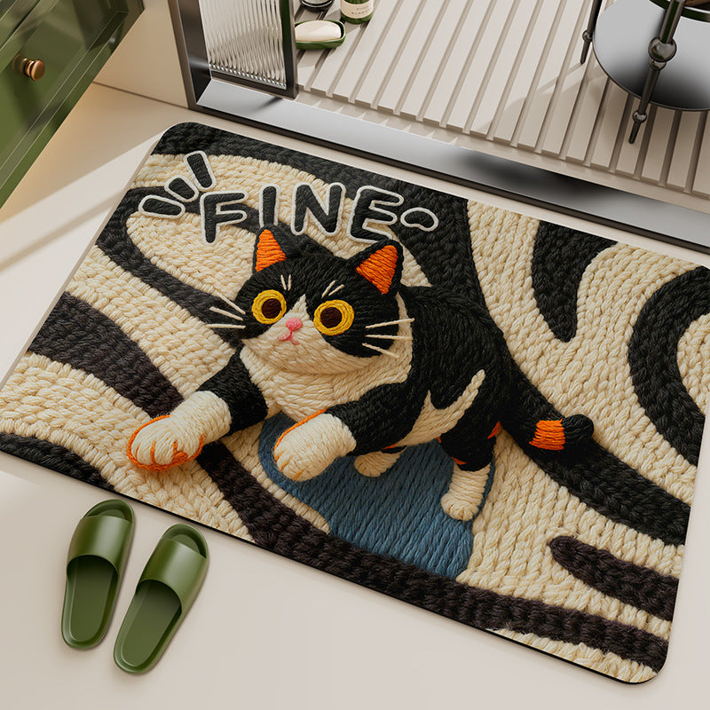 Playful Animal-Themed Area Rug