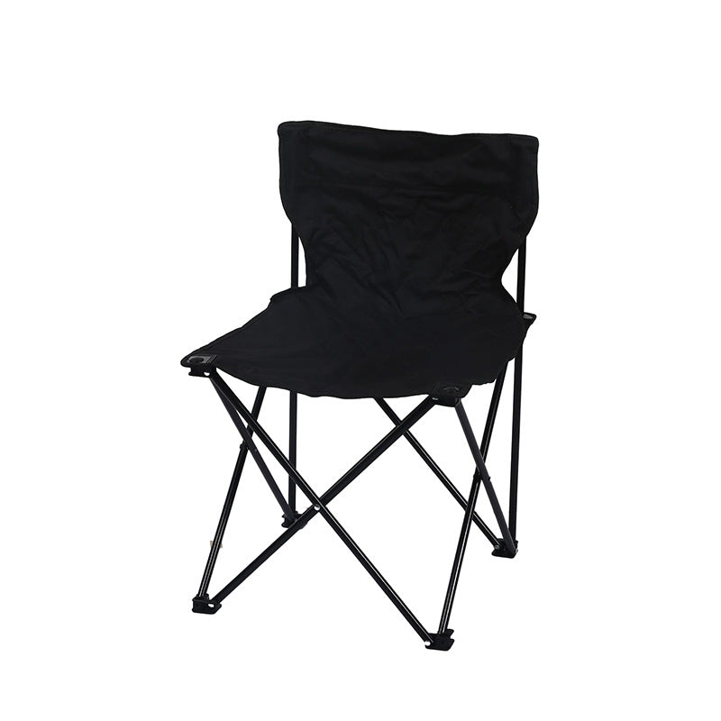 Folding chair with ergonomic backrest and sturdy frame Kalsten