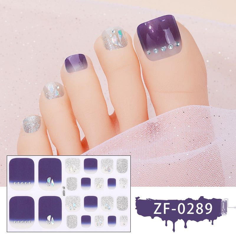 Glamorous Gel Nail Art Wraps