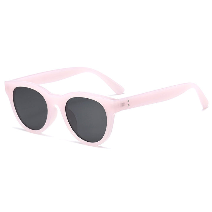Women Fashionable Oversized Sunglasses in Elegant, Curved Design Kalsten