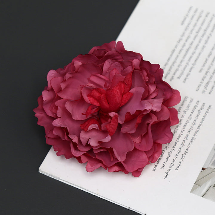 Decorative Fabric Floral Brooch