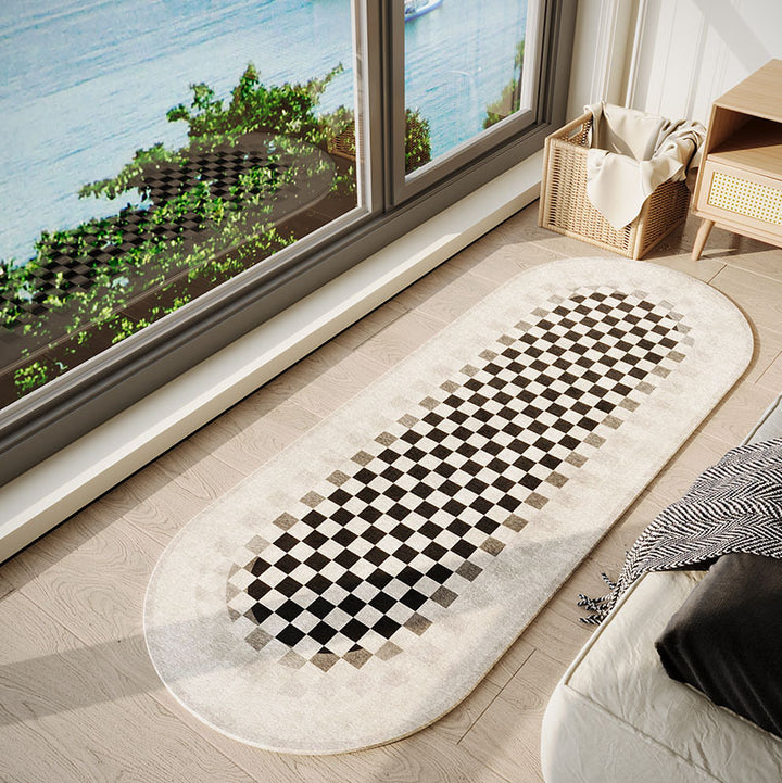 Geometric Patterned Runner Rug Kalsten