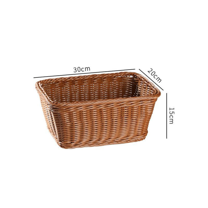 Large Rectangular Woven Storage Tray Kalsten