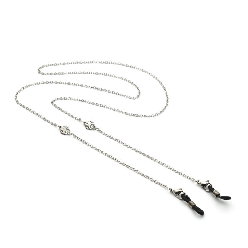 Stylish Geometric Chain Eyewear Holder Kalsten