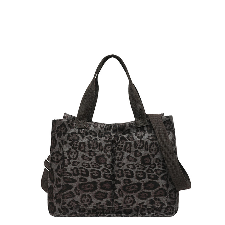 WoChic Leopard Print Utility Tote Bag Kalsten