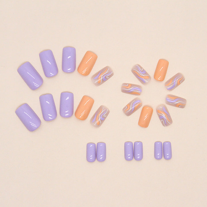 Artistic Swirl Nail Design Set Kalsten
