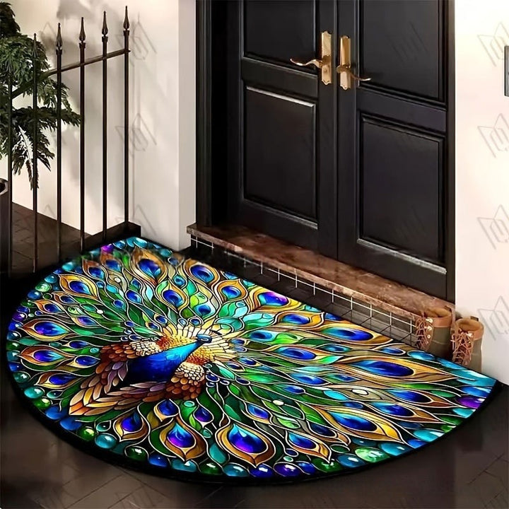 Artistic Tree-Themed Decorative Door Mat