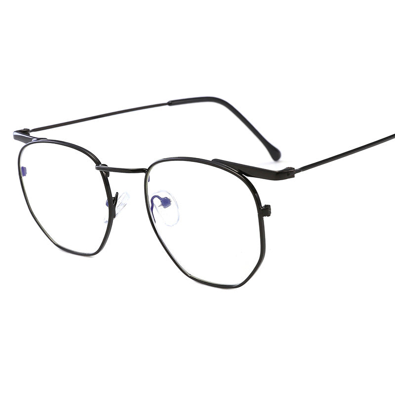 Women's fashionable rectangular glasses with elegant metal frame Kalsten