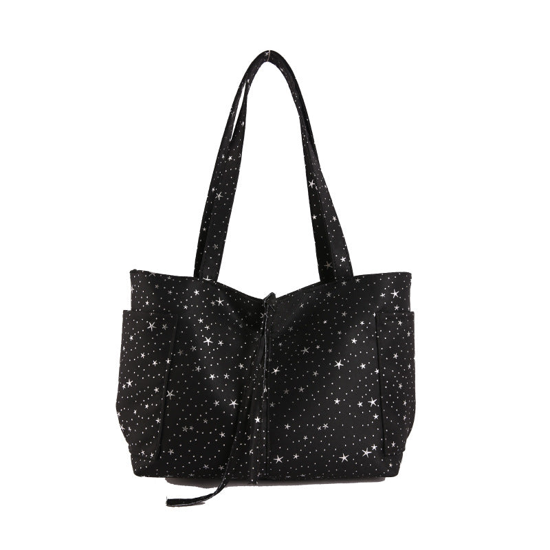 WoStar-Patterned Canvas Tote Bag Kalsten