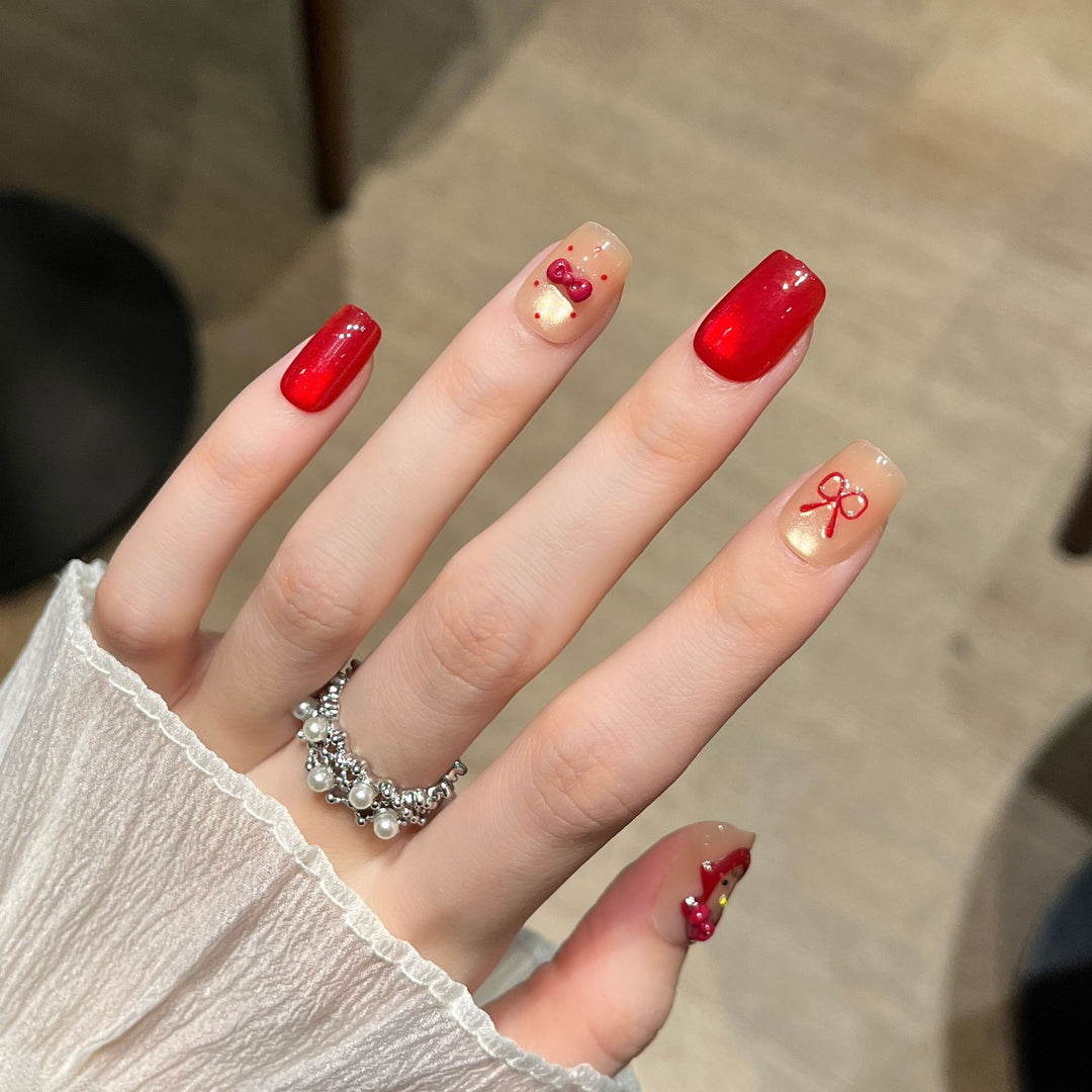 Playful Character-Themed Press-On Nail Art Kalsten
