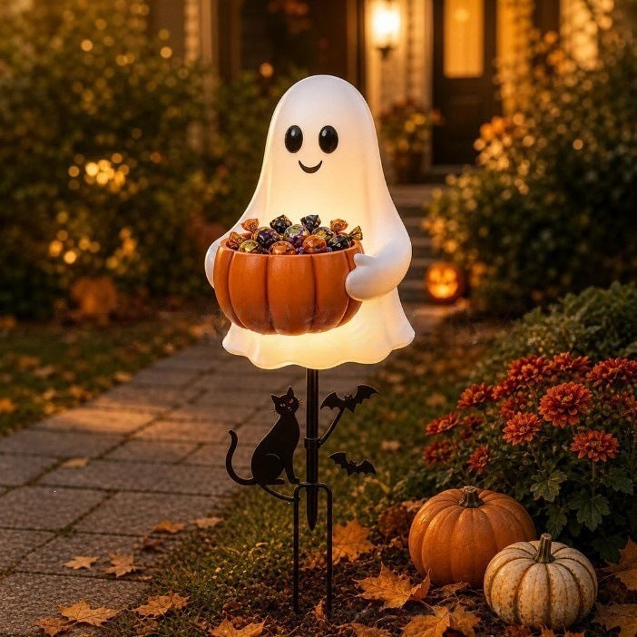 Decorative Halloween Ghost Garden Stake Kalsten