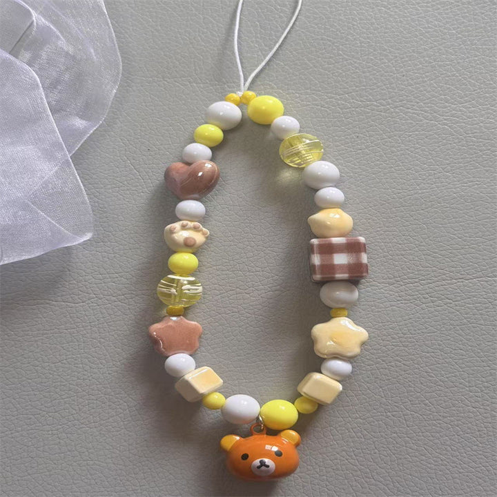 Cute Themed Beaded Charm Necklace Kalsten