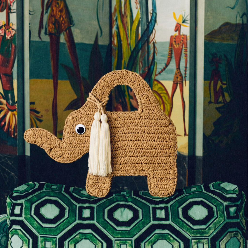Playful Elephant-Shaped Handbag