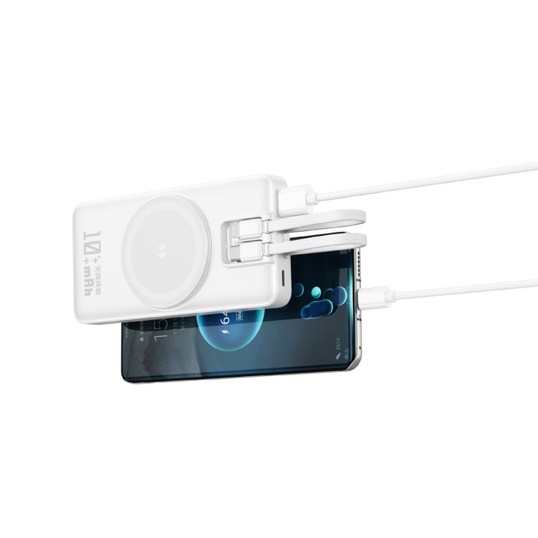 Portable power bank with inductive charging function and intelligent digital display Kalsten