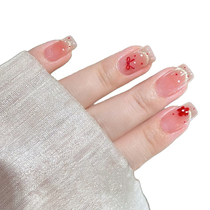 Decorative Floral Art Press-On Nails Kalsten