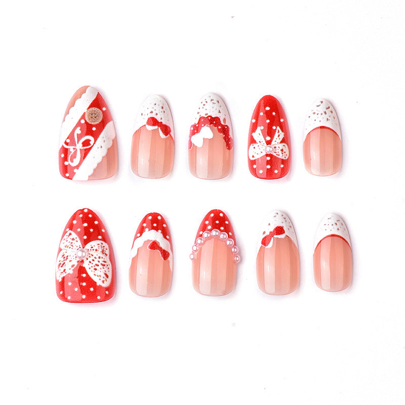 Decorative Themed Press-On Nail Set