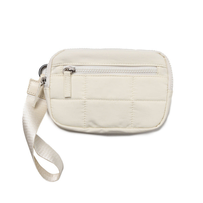 Stylish and Practical Cosmetic Clutch with Removable Carrying Strap Kalsten