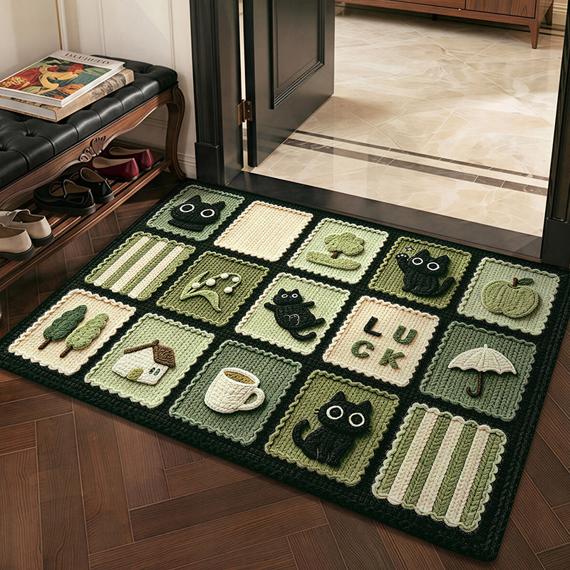 Decorative Entryway Mat for Home Door Display