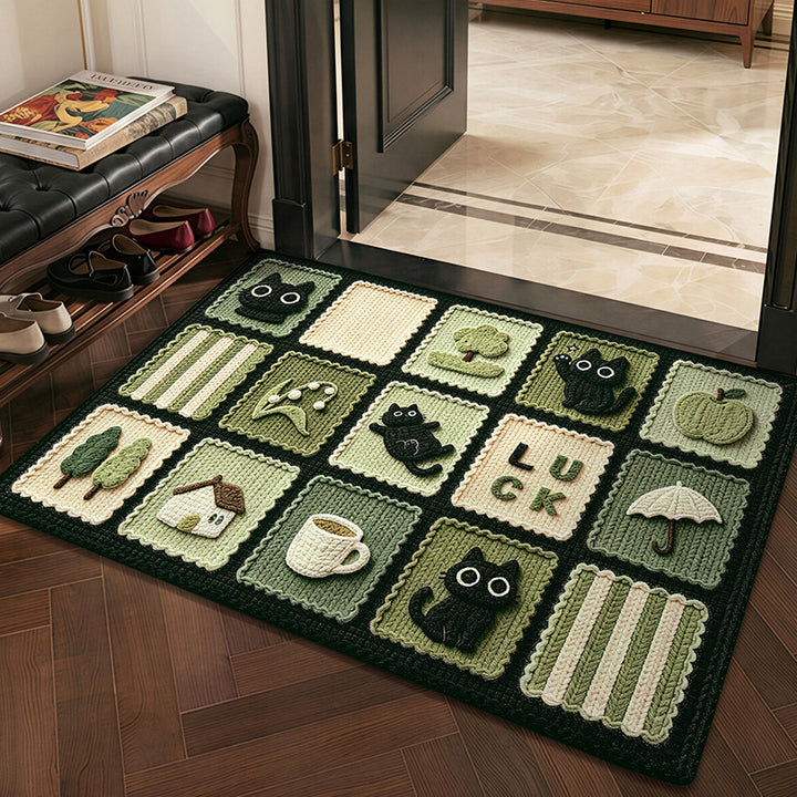 Decorative Entryway Mat for Home Door Display