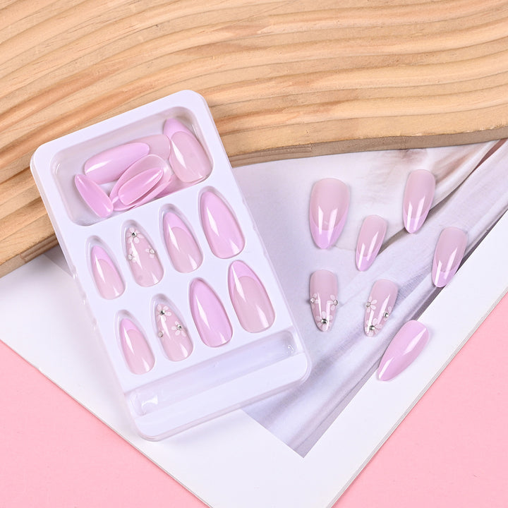 Decorative Floral Press-On Nails Kalsten