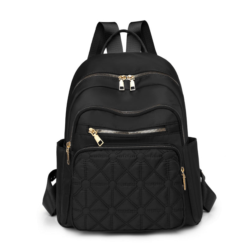 Stylish Multi-Functional Quilted Backpack