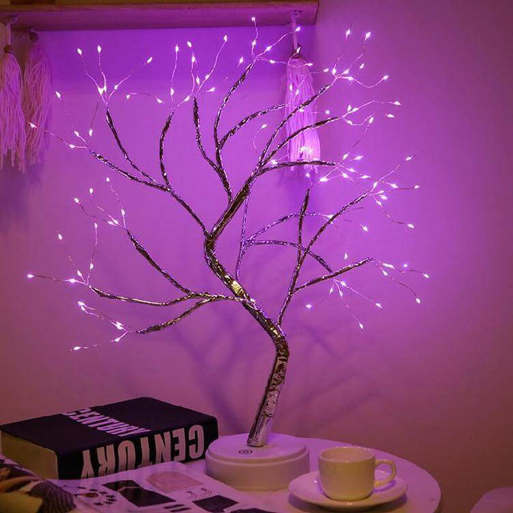 LED Table Lamp with Colorful Tree Lights Kalsten
