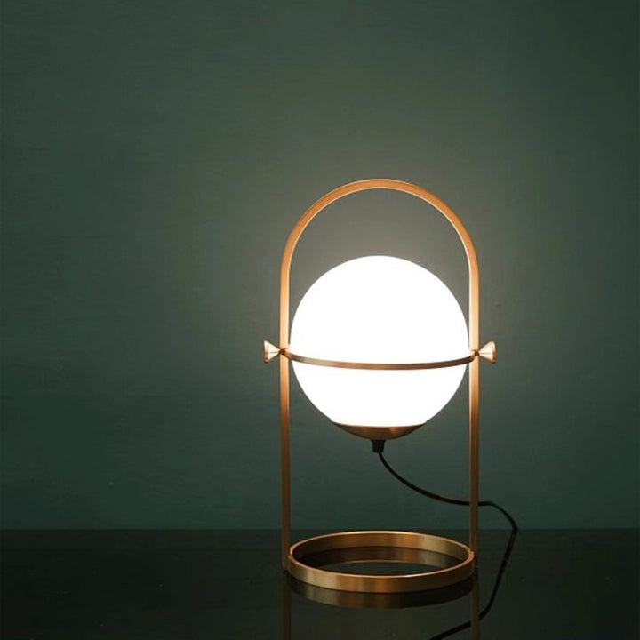 Geometric Sphere Table Lamp