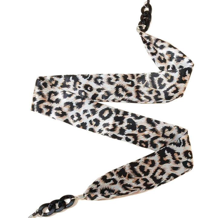 Chic Animal Print Eyewear Chain Kalsten