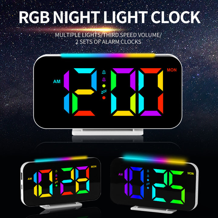 Digital LED Alarm Clock with Large Display and Snooze Function Kalsten