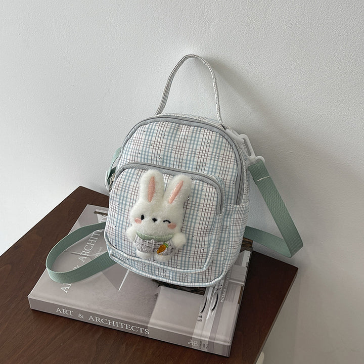 Cute Plush Animal-Themed Mini Backpack