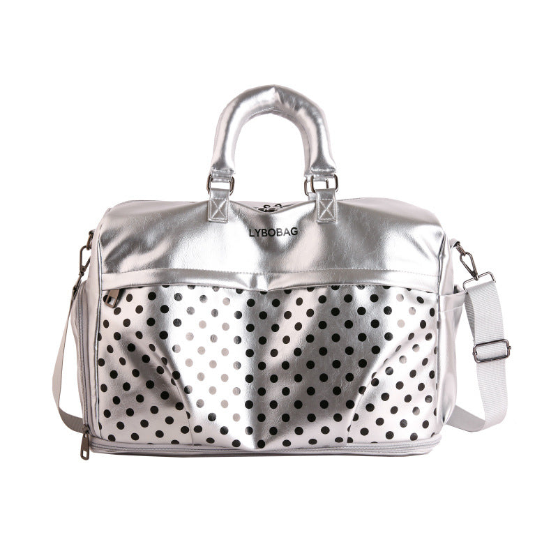 Stylish Polka Dot Travel Duffel Bag Kalsten