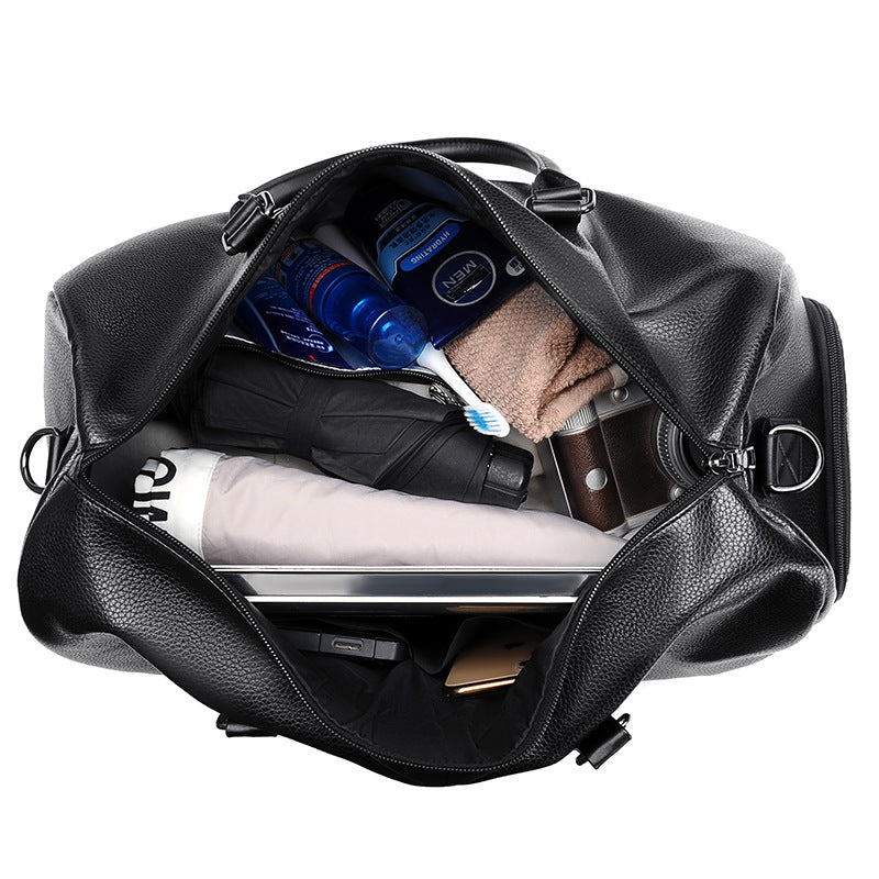 Premium Leather Travel Duffle Kalsten
