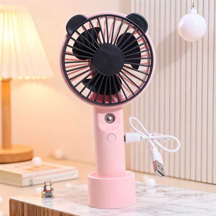 Ladies Portable Spray Fan with Ergonomic Design Kalsten