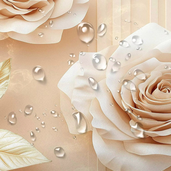 Floral Embossed Shower Curtain Kalsten