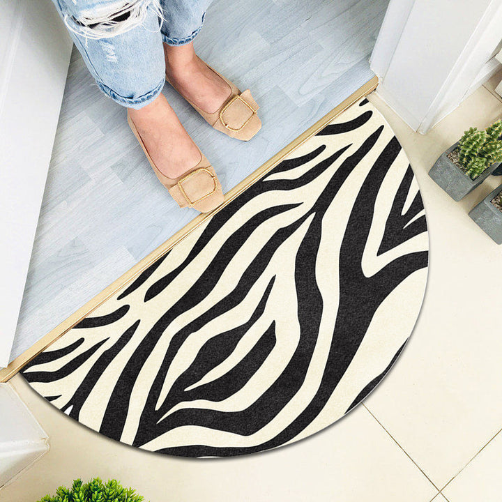 Geometric Patterned Entryway Mat