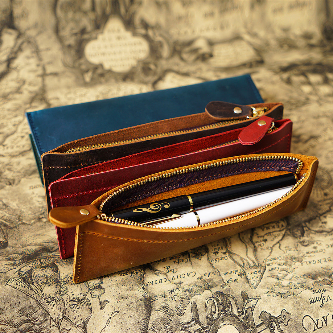 Leather Pencil Case