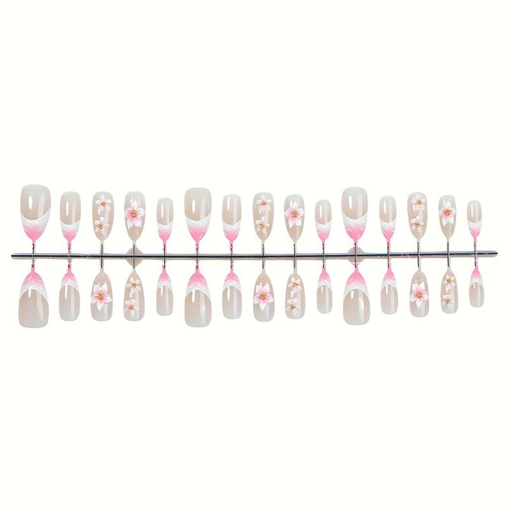 Floral Art Press-On Nail Set Kalsten