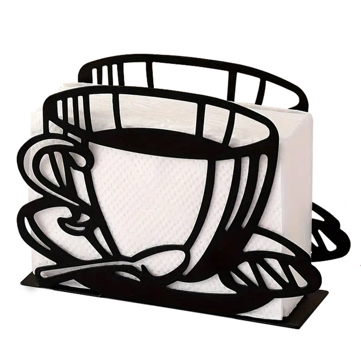 Elegant napkin holder made of metal Kalsten
