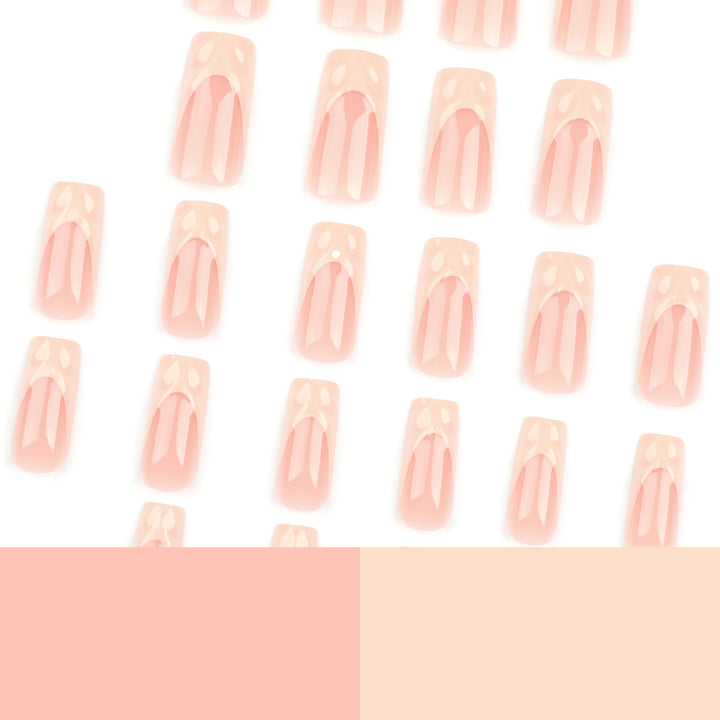 Artful Nail Extensions with Elegant Leaf Designs Kalsten