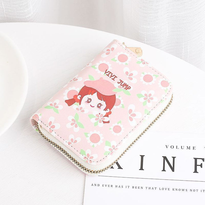 Cute Cartoon Character Zip Wallet Kalsten
