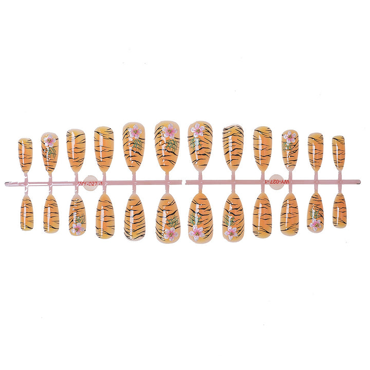 Floral Design Press-On Nail Set Kalsten