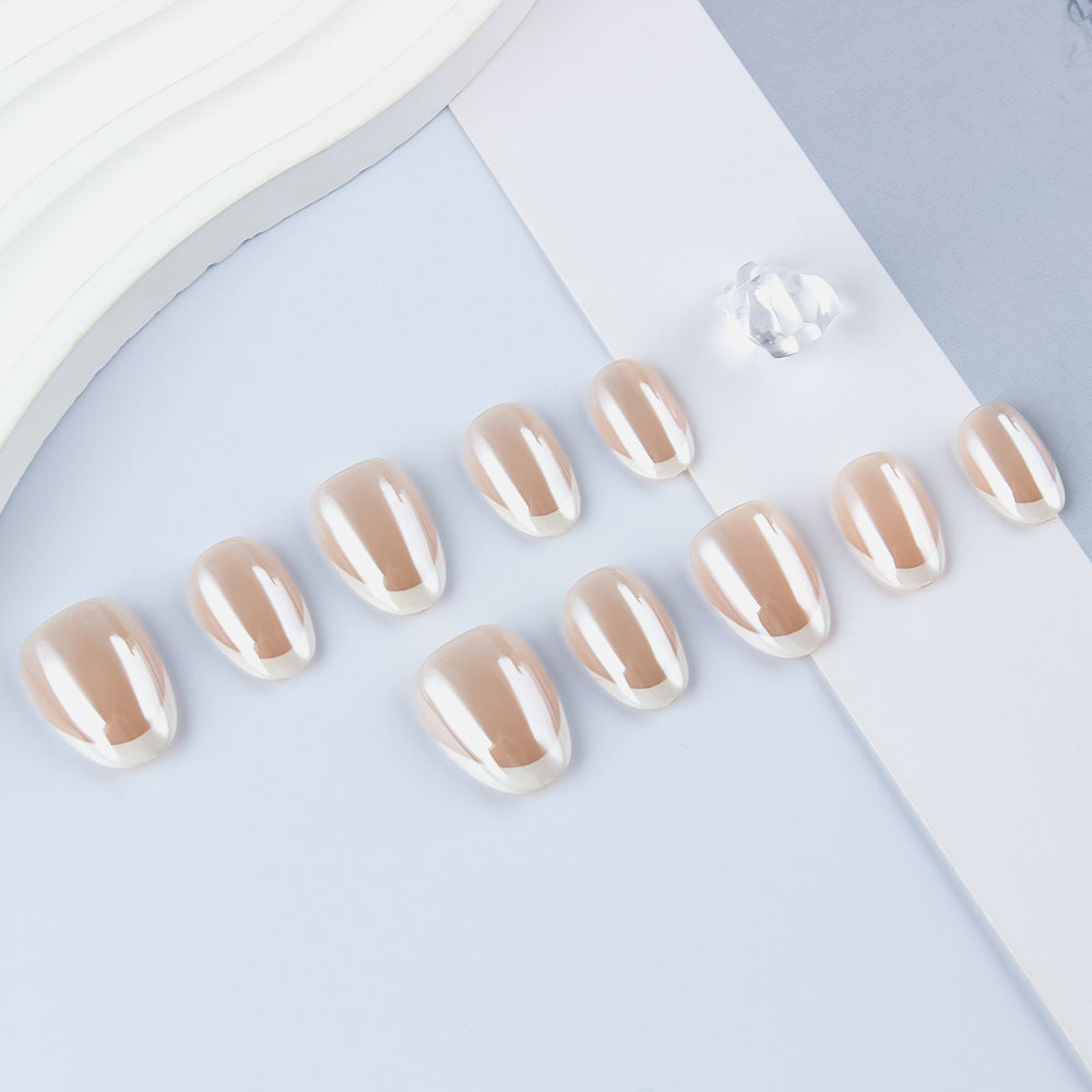 French Tip Press-On Nails Kalsten
