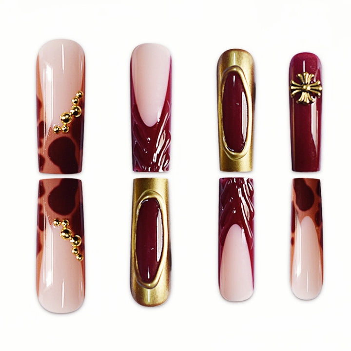Decorative Long Nail Art Extensions Kalsten