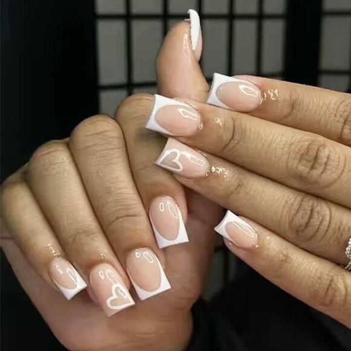 Decorative Press-On Nail Set Kalsten