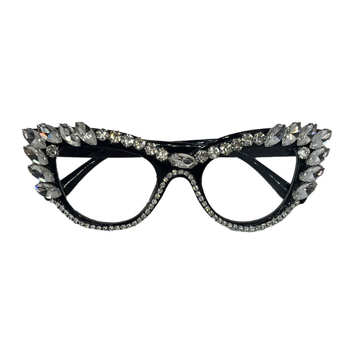 Luxury Cat-Eye Rhinestone Sunglasses Kalsten