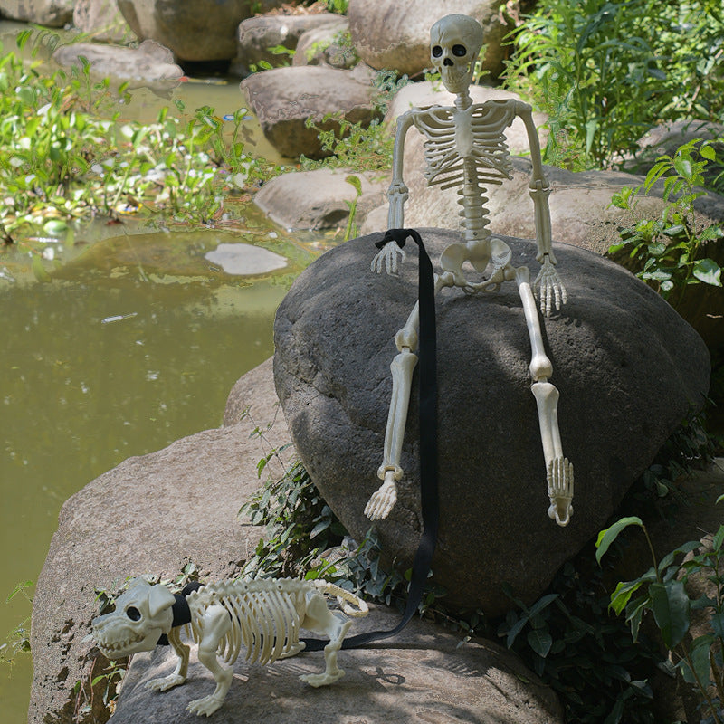 Skeleton Dog Walking Decoration Kalsten