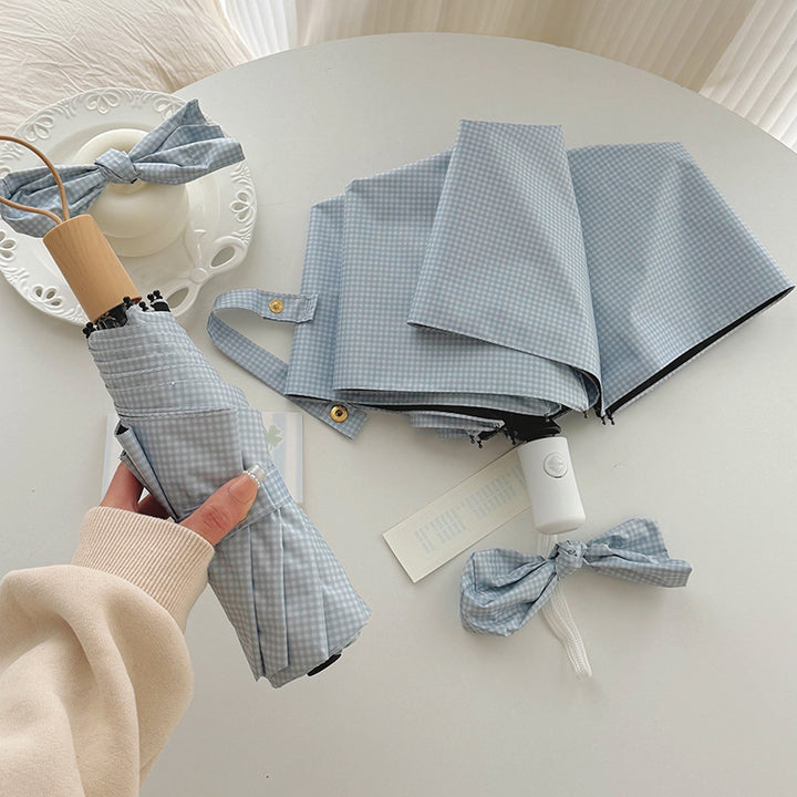 Women Foldable Umbrella with Practical Storage System Kalsten