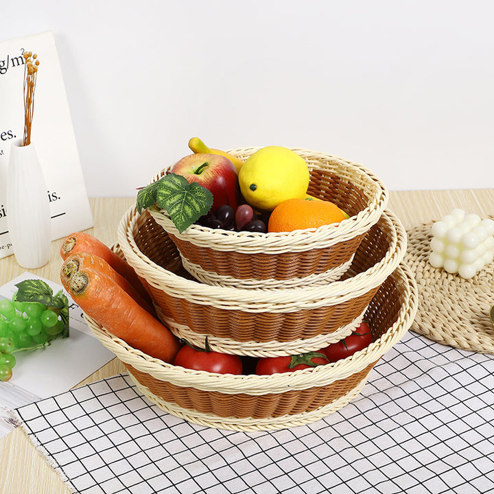 Artisan Woven Serving Bowl Kalsten