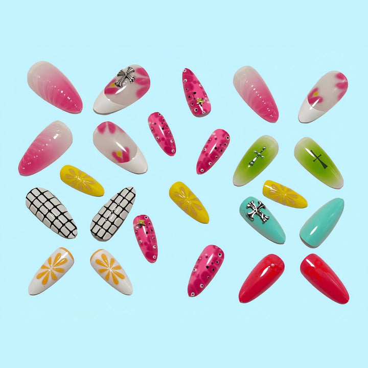 Artificial nails with creative design and 3D applications Kalsten